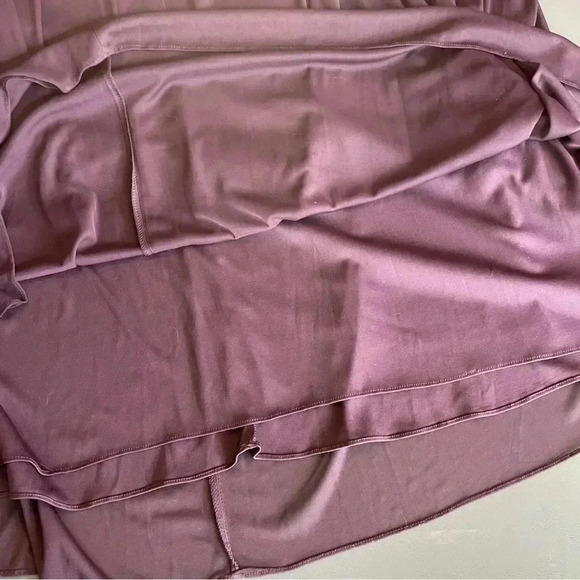 Adrianna Papell Women's Purple Gown 12 Sequin Ruched Party Formal Evening Prom - Picture 10 of 15